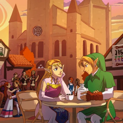 Hyrule Café 3 — digital